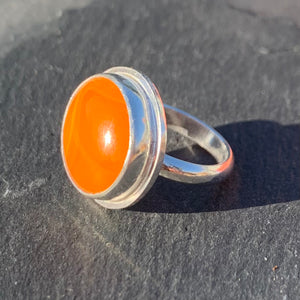 Orange Rosarita Ring